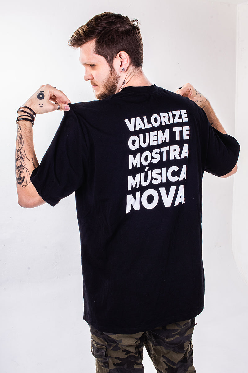 T-Shirt Clubinho “Valorize” Oversized